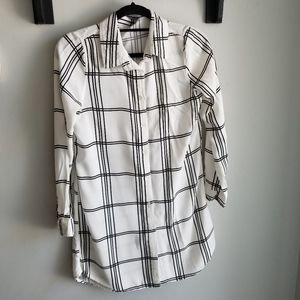 👗H&M LONG SLEEVE SHIRT DRESS